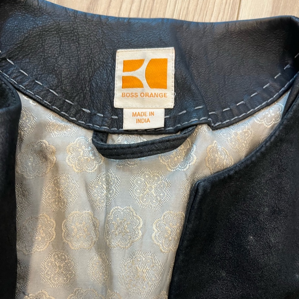 Boss leather jacket - Picture 4 of 5